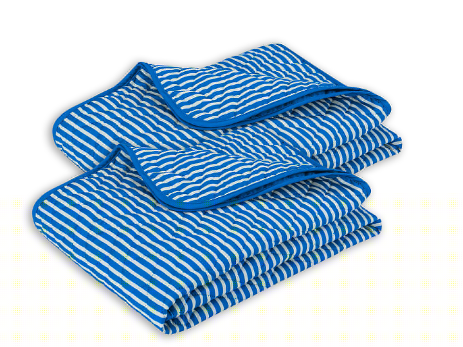 2xPătură 2în1 Essentials Dormeo Albastru/Alb 140x200