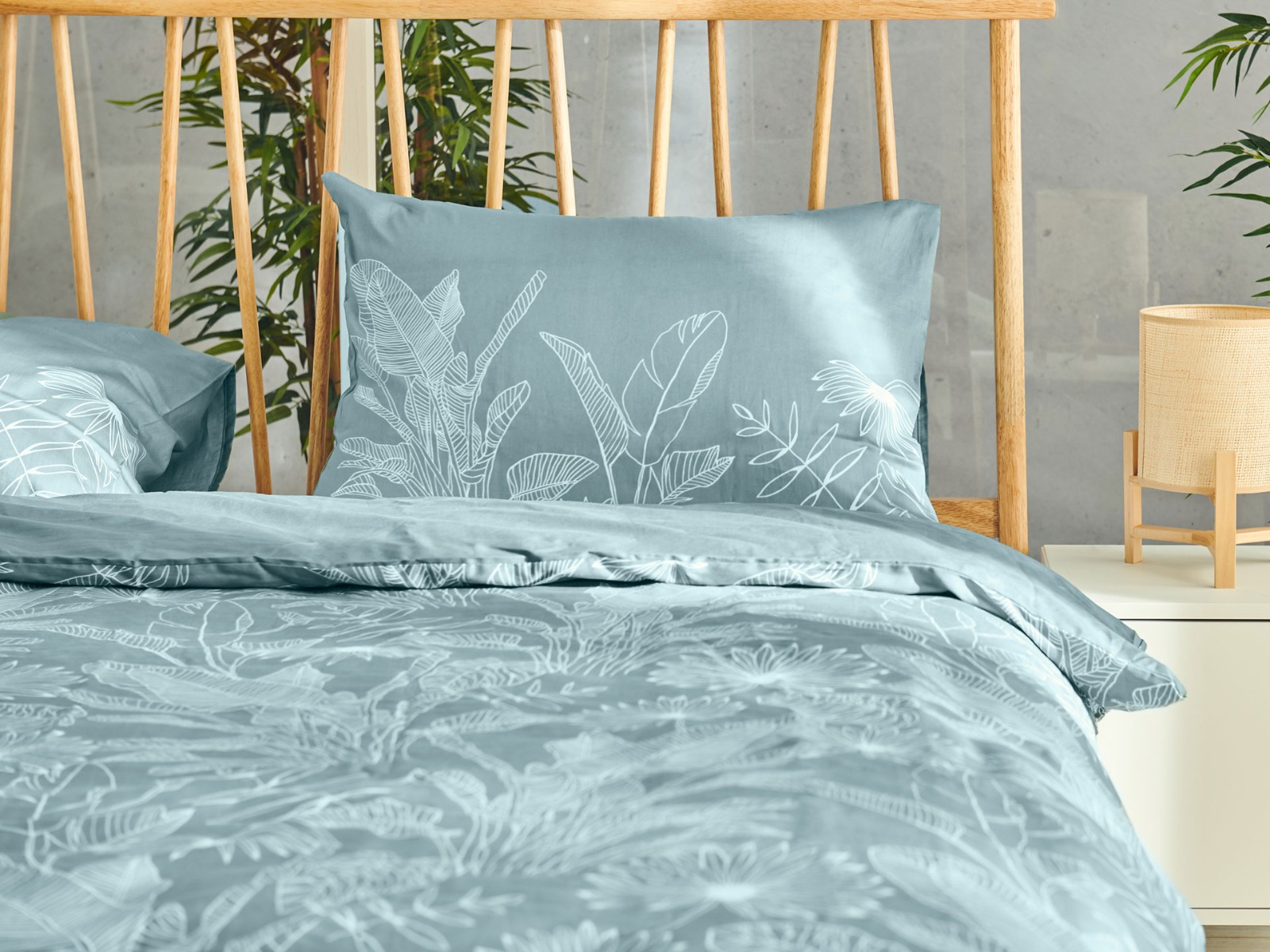 Set lenjerie de pat Nature's Motive Dormeo Home Romania Set lenjerie de pat Nature's Motive Dormeo Home Romania