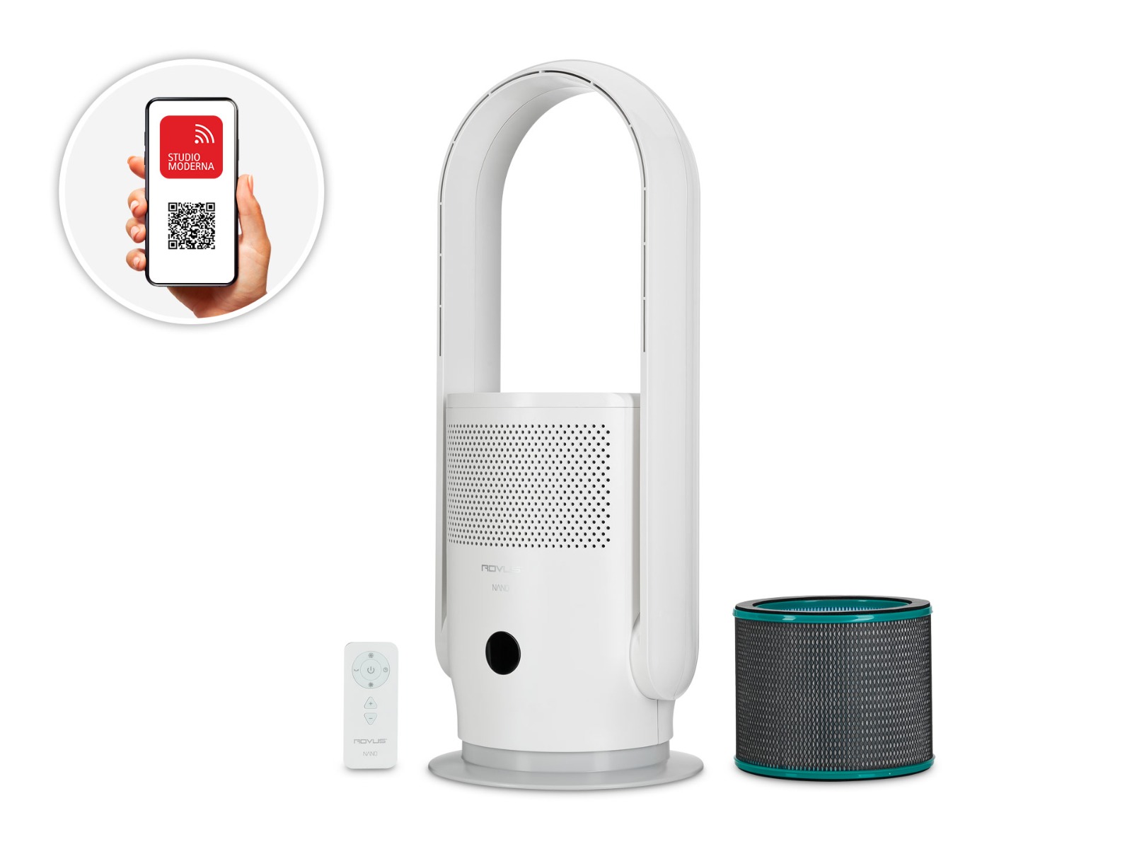 Ventilator si purificator fara elice Nano Smart