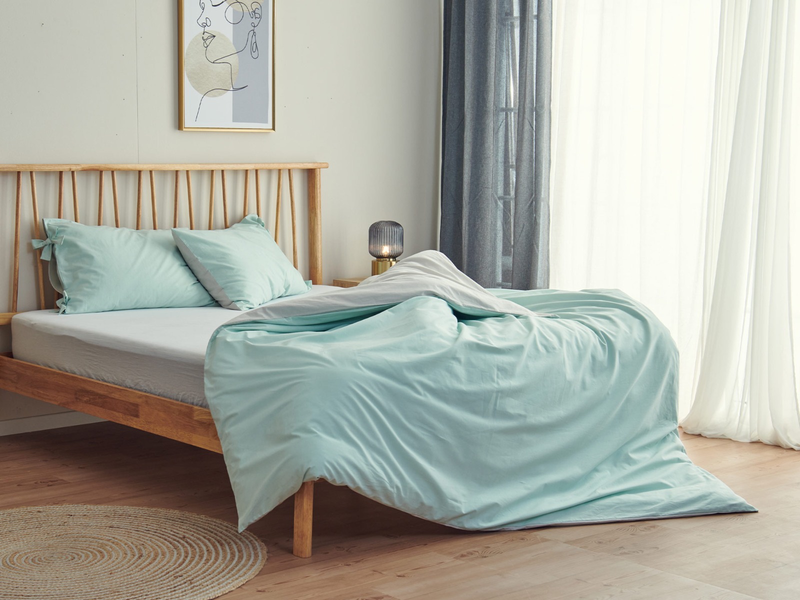 Set lenjerie de pat Essentials Bed imagine 2022